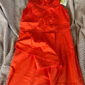Calvin Klein Bold Orange Dress